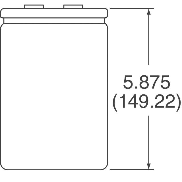 550C562T400DP2B Cornell Dubilier Electronics (CDE)  Condensadores electrolíticos de aluminio